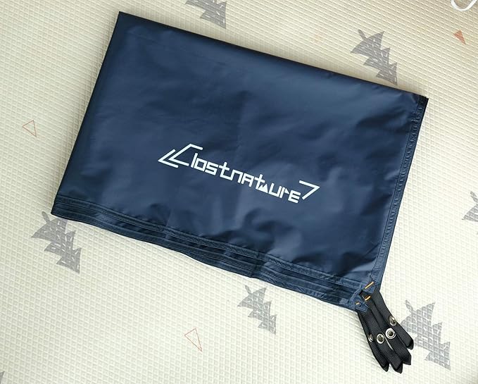 Clostnature Tent Footprint - Waterproof Camping Tarp, Heavy Duty Tent Floor Saver, Ultralight Ground Sheet Mat for Hiking, Backpacking, Hammock, Beach - Storage Bag Included