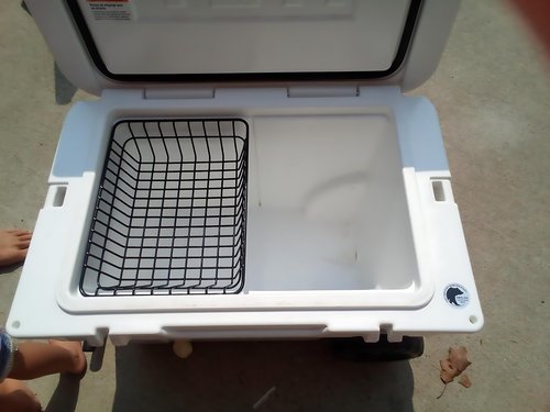 Cooler Basket for YETI Tundra Haul, Yeti Roadie 55 or 50, YETI Roadie 48, 60, Stays Chilled and Dry, Compatible with Other Accessories Cooler Locks, Dividers, Ice etc