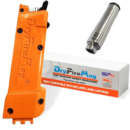DRYFIREMAG Smart Dry Fire Magazine with Laser for Glock 43X/48 | Smart Dry Fire Laser Training System 9mm | Not Compatible with Any Other Laser Cartridge