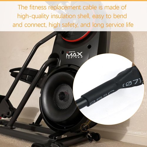 GGTE Connector Input Cable for Bowflex Max Trainer Models: M3, M5, M6, M7, M8 Connector Cable for Powerplug