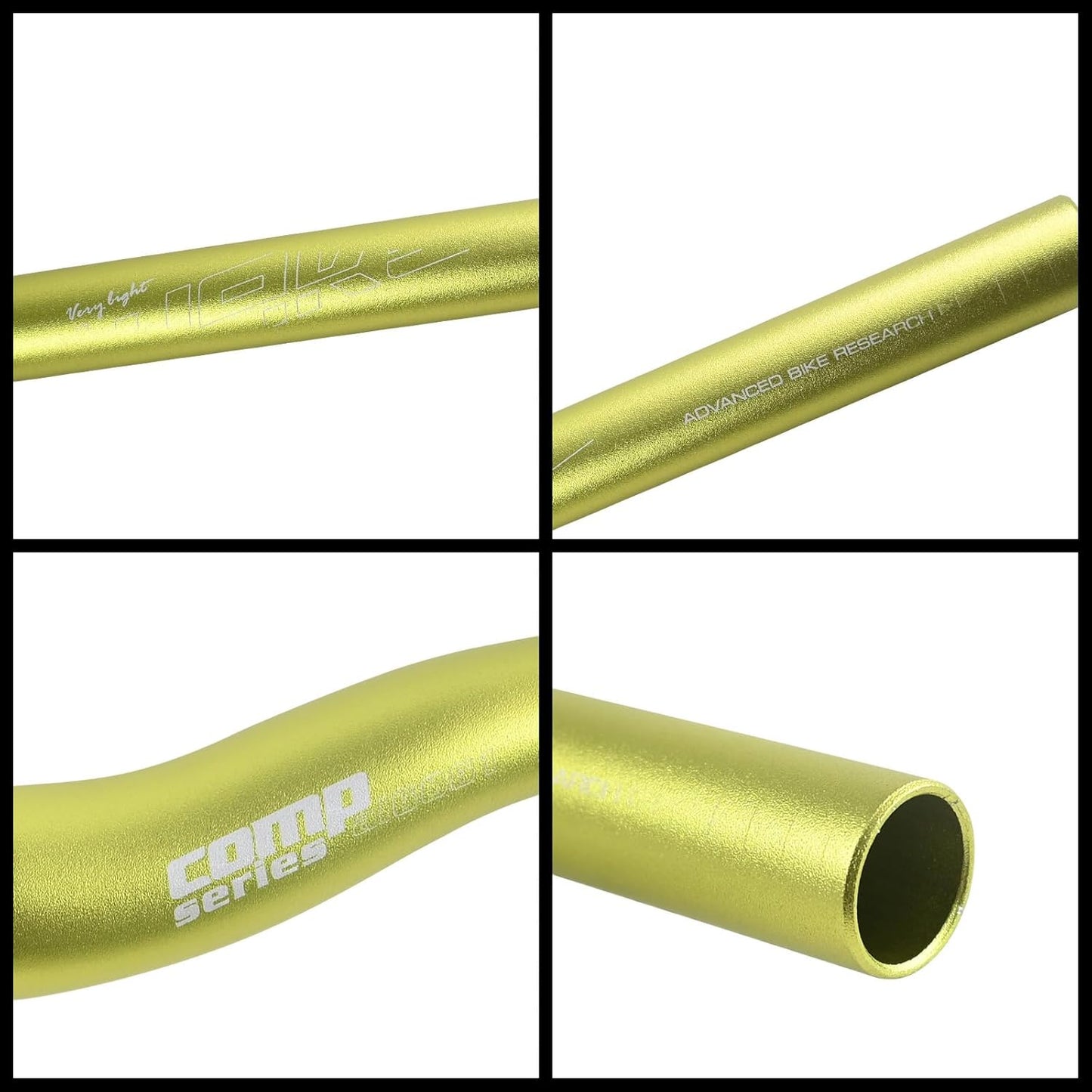 Wake Bicycle Handlebars 31.8 mm Mountain Bike Handlebar 720mm/780mm Aluminium Alloy MTB Handlebar Bicycle Riser Bars Extra Long Bicycle Handlebars for Downhill Cycling Racing