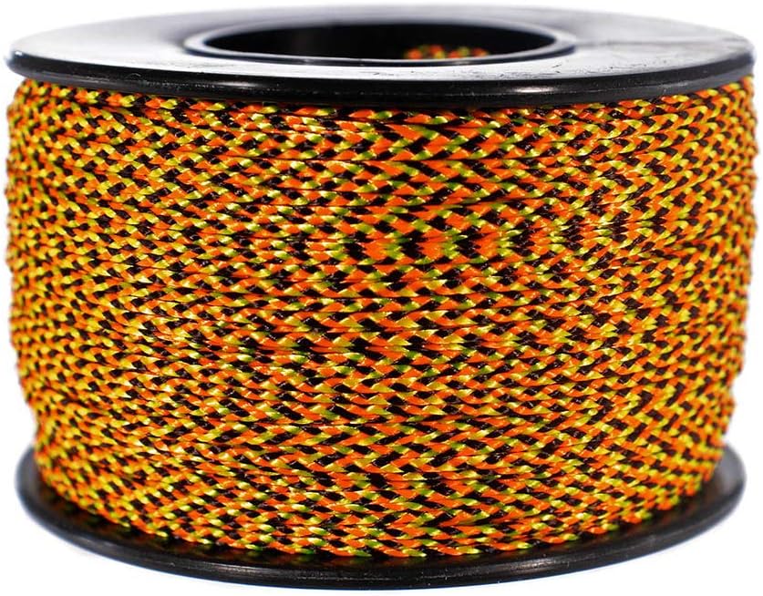 Paracord Planet | Lightweight Nylon Braided Utility Purpose Crafting Nano Cord | 300 FT Spools, 1/32” (0.75mm) Thickness, &