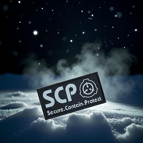 Black SCP Foundation Special Containment Procedures Foundation Logo Military Hook Loop Tactics Morale Luminous Patch, Tactical Bag Accessories, Tactical Bags and Packs, Tactical and Personal Defense