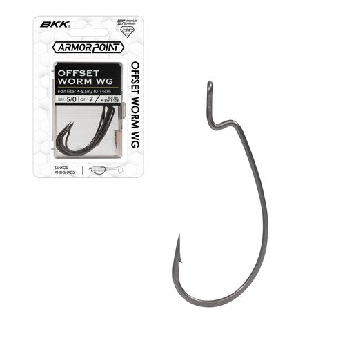 Offset Worm WG Hook by BKK