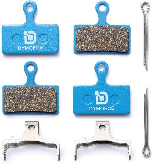 2 Pairs Bike Disc Brake Pads Compatible with Shimano Deore XT XTR SLX (Resin,Semi-Metallic,Sintered Metal) SCP-SLX