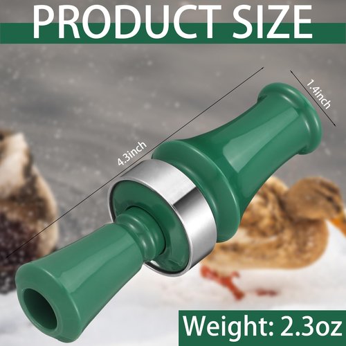 Sonwyoung 2 Pcs Duck Calls for Hunting Outdoor Hunting Bait Whistle Duck Decoys Whistle Goose Pheasant Caller Wigeon, Dove, Quail Call Loud Sound Accessories