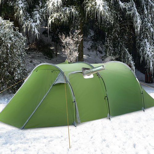 HIKERBRO Stove Jack Kit - Clip On Hot Tent Stove Jack, Stainless Steel Pipe Protector, Chimney Hole for Bell Tents, Yurts, Canvas Tent, Camping Stove Accessories