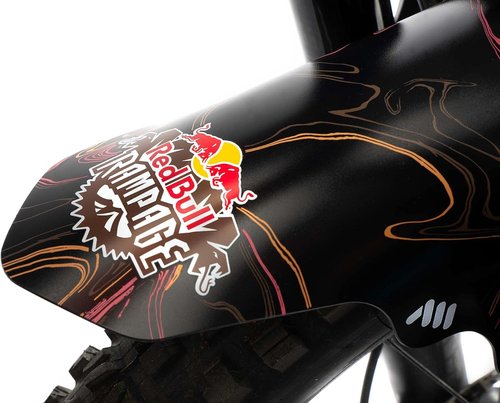 All Mountain Style AMS Front Mudguard – Fits 26’’,27.5’’,29’’, Dazzle/Black