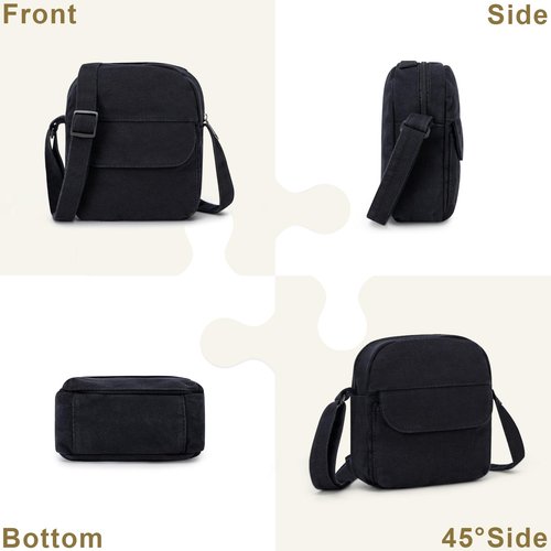 ecosmile Sling Backpack Crossbody Bag Sling Bag Vintage Shoulder Bag for Travel