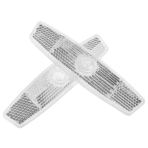 Xhziy Bicycle Warning Reflector Bicycle Reflector Accessories for Night Riding on Road Mountain Bikes -2pcs