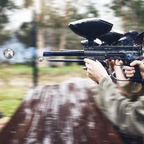 Gisafai 150 Pcs 43 Caliber Aluminum Paintball Ammo Practice Paintball Powerful Non Lethal for Shooting Training Practice