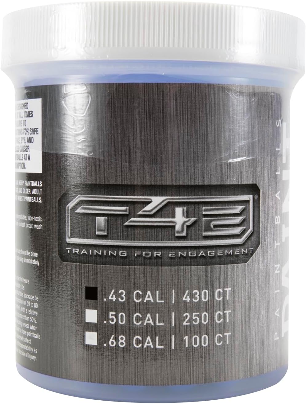 Umarex T4E Premium .43 Caliber Paintballs, Blue, 430 Count