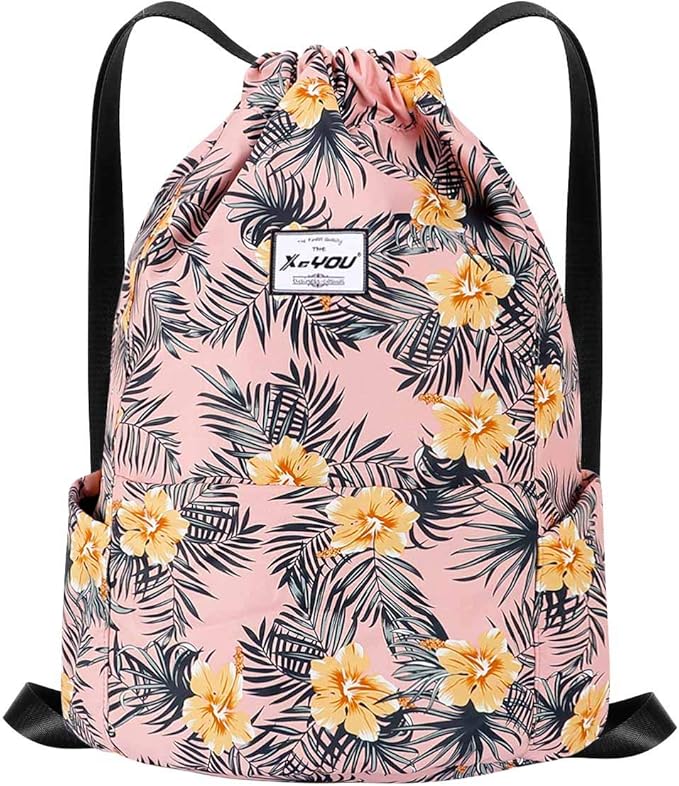 XEYOU Drawstring Sports Backpack Lightweight Gym Yoga Sackpack Shoulder Rucksack Casual Outdoor Daypack for Women and Men