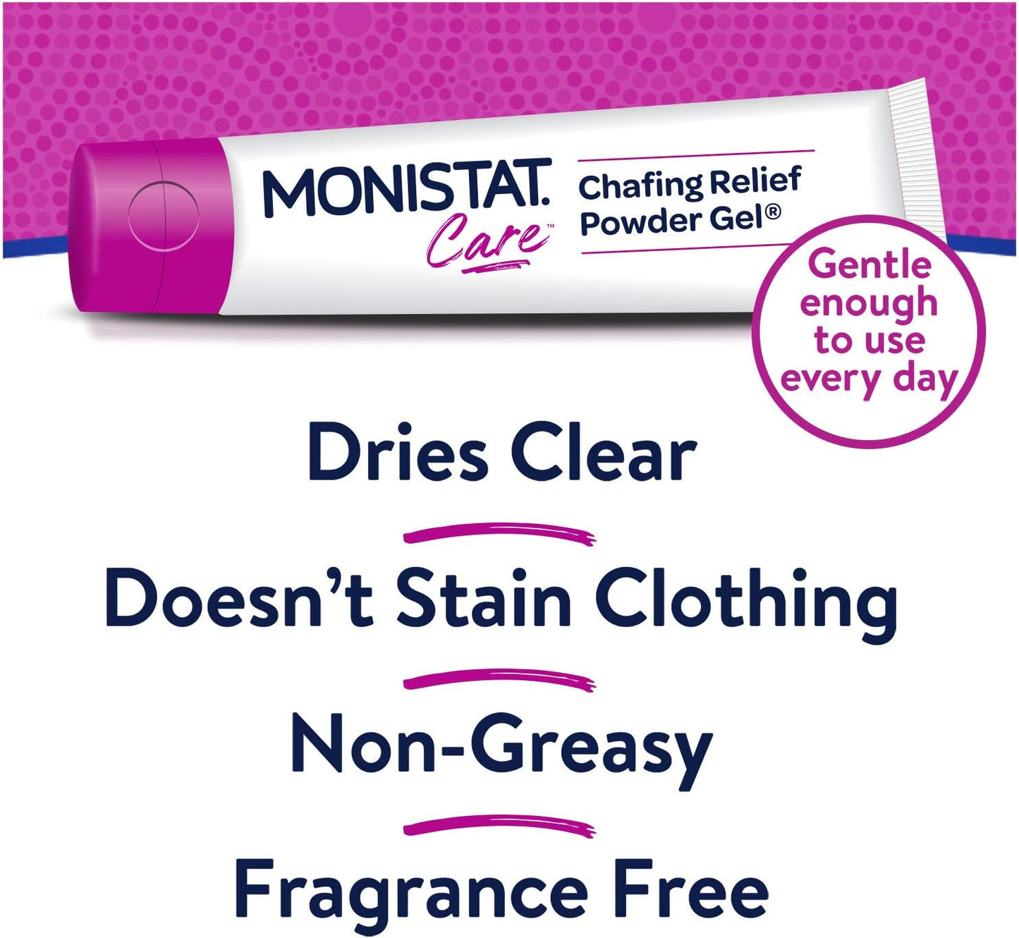 MONISTAT Care Chafing Relief Powder Gel, Anti-Chafe Protection
