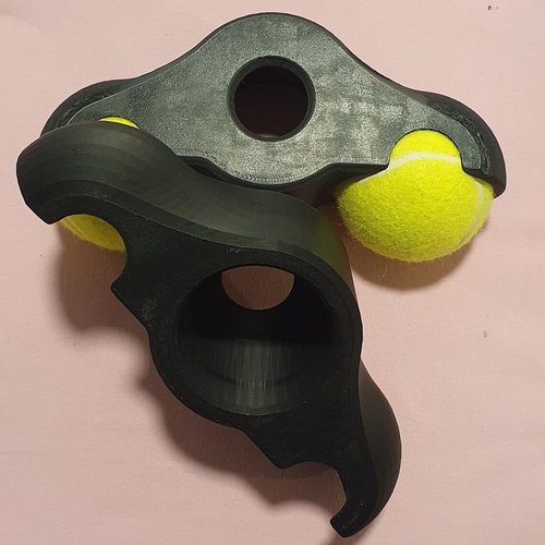 4 Pack Indoor Cycling Snap Rocker Feet Adapters with 8 Pack Tennis Balls, Stability Accessories for Smart Bike Resistance Trainer Home Workout Equipment