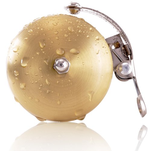 SUNNANDAEG Bike Bell Bicycle Bell for Adult Bikes Brass Bike Bells Produced a Clear and Resonant Ringing Sound Fit for Handlebar 22.2-31.8mm City Bikes Cruisers Road Bikes MTB Bike Accessories