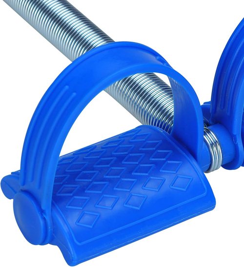 Elastic Sit Up Pull Rope Pedal Resistance Band Powerful Spring Drawstring Tummy Trimmer Equipment Portable Home Gym with Elastic Bodybuilding Fitness Slimming Training Exercise Bands