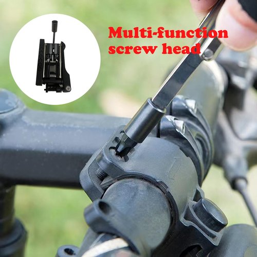 TOSFOH 38 In 1, bike multitool, Bike Tool Kit, Bike Chain Tool, Bike Repair Kit, Motorcycle Accessories, Multi Tool, Bike Tire Repair Kit, Lightweight Stainless Steel Bicycle Multi Tool by WIWUE GUO