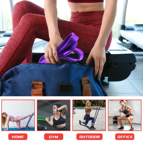 Resistance Bands, Pull Up Assist Band, Natural Latex Rubber for Workout Body Stretch Powerlifting Band Fitness Sport Training for Home Gym