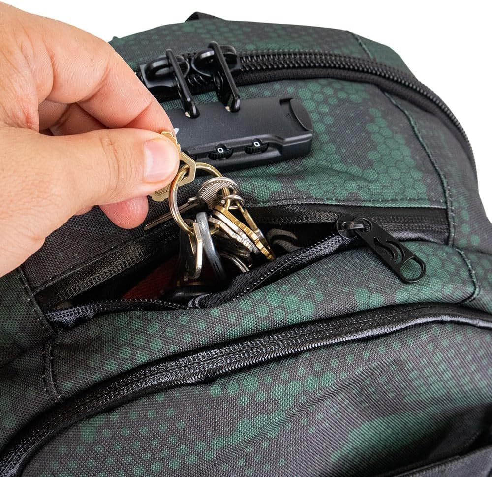 Skunk Nomad Skaters Backpack - Smell Proof - Weather Resistant- With Combination Lock