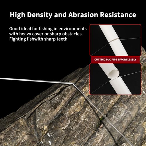 Eupheng Fluorocarbon Leaders - 6/12PCS Invisible Fluorocarbon Leaders for Saltwater and Freshwater, 20LB-80LB with Swivel and Snap