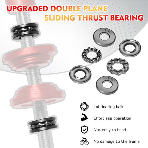 BUCKLOS Bike Headset Press-in Tool, Bottom Bracket Install Tool Kit, Bearing Press Tool, Bicycle Repair Accessories Suitable for Most Bike headsets and Some Press-in Bottom Brackets
