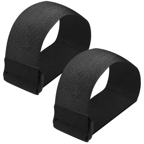 GUMWIG 2 Pcs Leg Exerciser Traction Straps, Under Desk Elliptical Pedal Band for Seniors, Secure & Stability for Electric Ellipse Equipment, Peddler Foot Exercises Machine Home Office Accessories