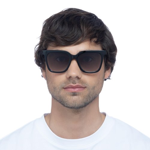 AIRE Meteorite Sunglasses - Black, D-Frame, Unisex, Classic 'Everyday' Style
