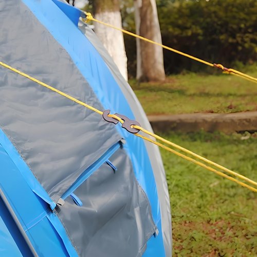 Paracordland-10pcs Aluminum Alloy Camping Tent Guyline Cord Adjuster Tent Wind Buckles Tent Rope Tensioners Paracord Tensioner for Camping Hiking Backpacking Outdoor Activity