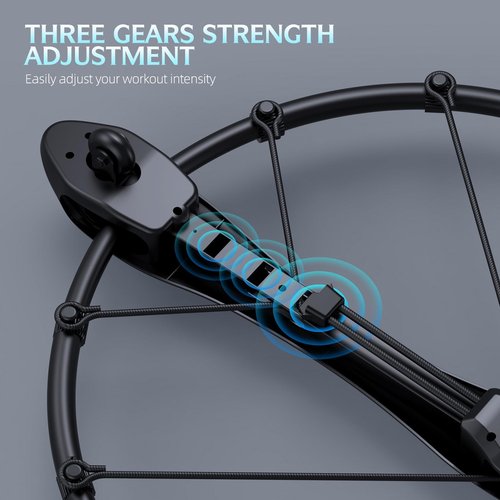 Home Gym, 6-in-1Multi-Functional Exercise Equipment, upper body Strength Training and Full Body Core Workout, Adjustable Ab Trainer Machine, Best Home Workout.(Matte black）