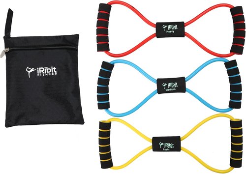 Figure 8 Toner Resistance Exercise Tube Band Set of 3