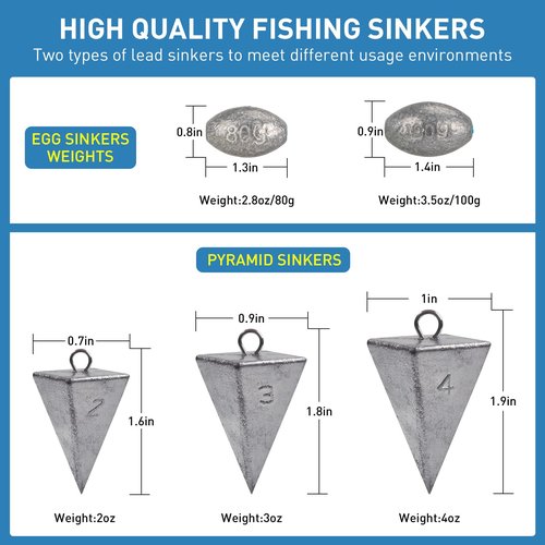 THKFISH Surf Fishing Tackle Kit, Saltwater Gear Set Saltwater Fishing Lures Fishing Bait Rigs Crankbait Spoon Bucktail Jigs Pyramid Sinkers Fishing Hooks Swivels,Perfect Fisherman's Gift