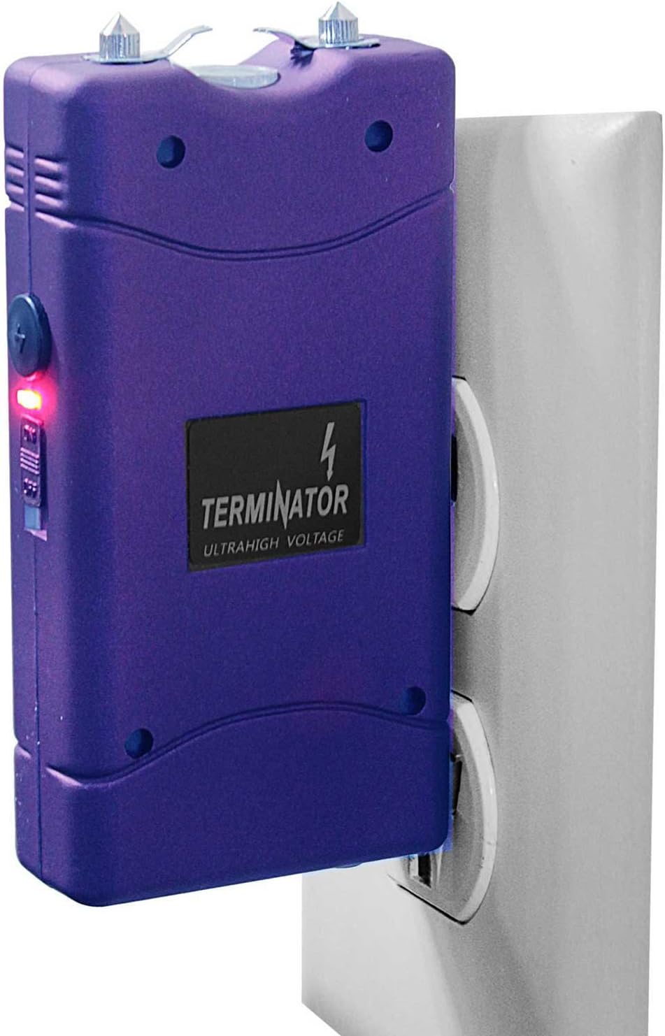 Terminator Stun Gun SG-800-5 BV | Max Power Mini Rechargeable Stun Gun Flashlight
