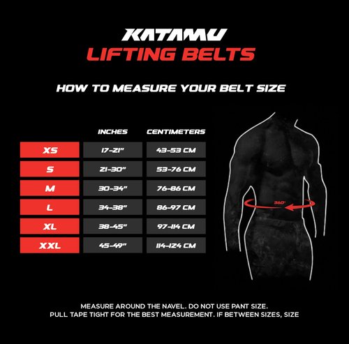 Katamu Premium Leather Lever Weightlifting Belt – Secure Steel Lever, Powerlifting Support for Deadlifts, Squats & Heavy Lifts - Be A Hero (Vengeance, Medium)