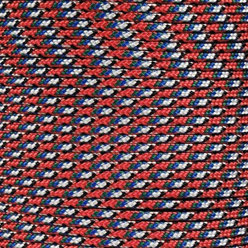 West Coast Paracord 425 Paracord (3mm) - 10, 25, 50 or 100 Foot Hanks - Made of 100 Percent Nylon - for Tactical, Crafting, Survival, General Use