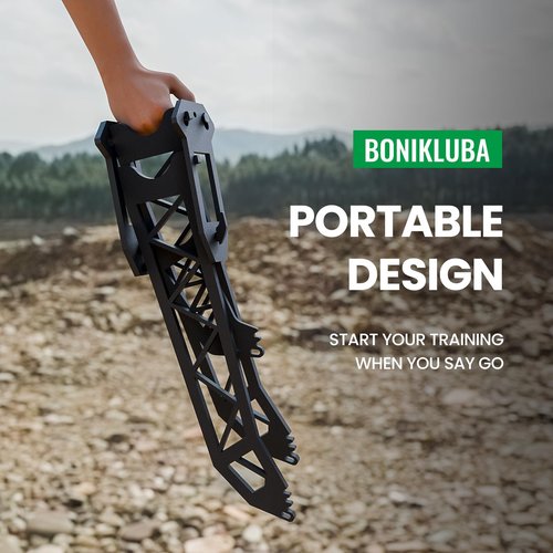 BONIKLUBA Steel Target Stand Base, Dueling Tree Target Stands for Shooting Range, 2x4 Targets Stand Suitable for 2x4 Wooden-Post, Easy to Carry and Assemble