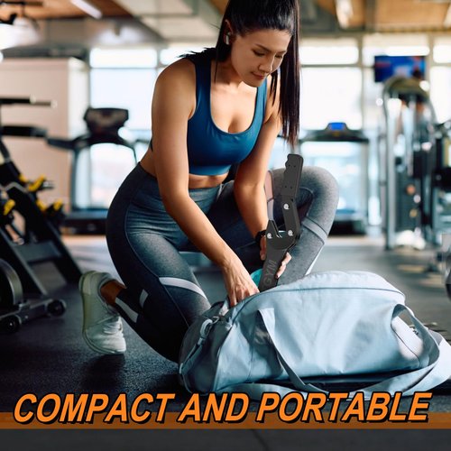 BRTGYM Deadlift Jack Barbell Stand Load & Unload Barbell with 660LB Weight, Non-slip Handle Barbell Jack for Deadlift Exercise, Weight Training, Home Gym