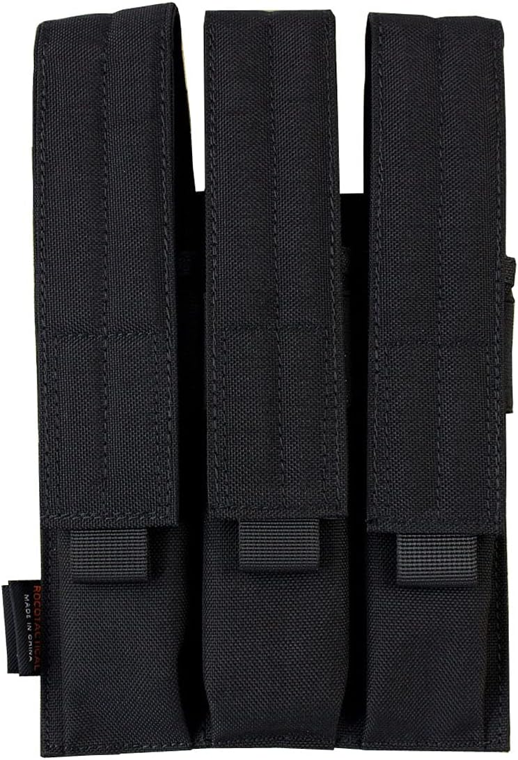 Tactical Molle Magazine Pouch, Kriss Tactical Pistol Triple Mag Pouch, Multi-use