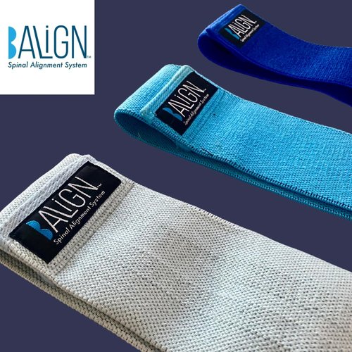 BAlign® Fabric Resistance Bands for Legs - Fabric Booty Bands for Working Out - Resistance Bands for Exercise -Workout Bands Resistance Bands for Men and Women