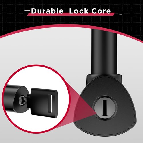 Windone E Bike U Lock with Keys,6in Length Waterproof Security Bicycle Locker Lock Heavy Duty Anti Theft for Motorcycle & Scooter with Sturdy Mounting Bracket,candado para bicicletas