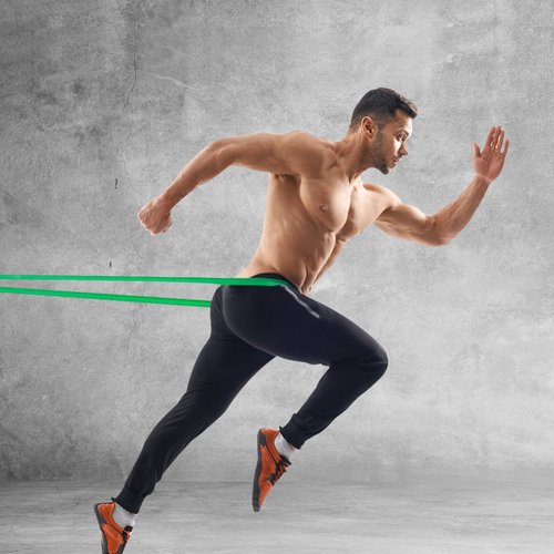 Pull Up Assist Resistance Band Set for Working Out Men Women Long Eexercise Bands Resistance Bands for Stretching, Fitness, Training, Physical Therapy(6PCS)