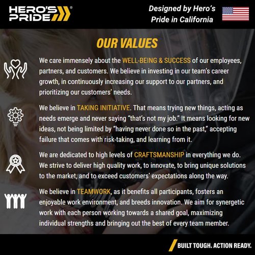 Hero's Pride Universal AirTek Tourniquet Holder, Leather TQ Pouch for Tactical Duty Belts, Duty Gear & EDC Case Fits Most Tourniquets Including CAT Gen 7, Lightweight Design, Basket Weave Finish