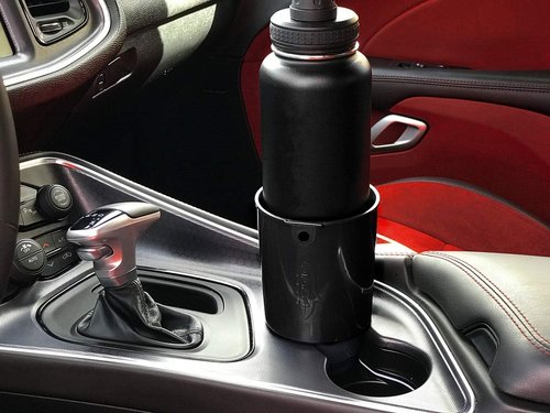 Hydro Cup - Car Cup Holder Adapter for Hydro Flasks (32/40 Ounce), Nalgenes (32/48 Ounce), Yeti Ramblers (36 Ounce), Klean Kanteens (32/40 Ounce), and Other Large Bottles