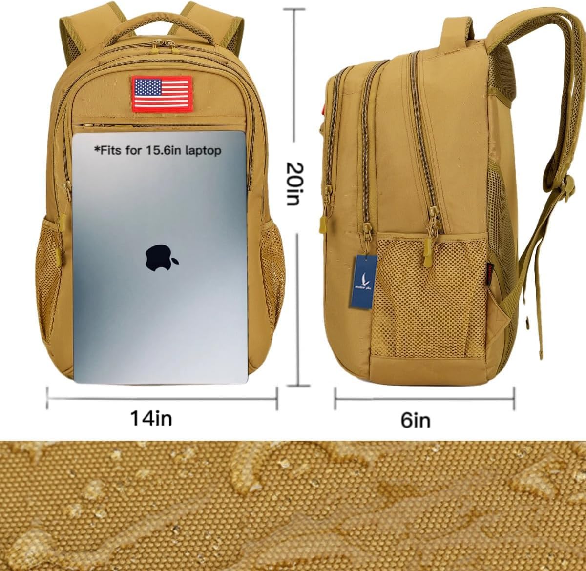 outdoor plus Camo Backpack,Military Boys Backpacks for School,40L Army Bookbag with USB Charging Port Waterproof