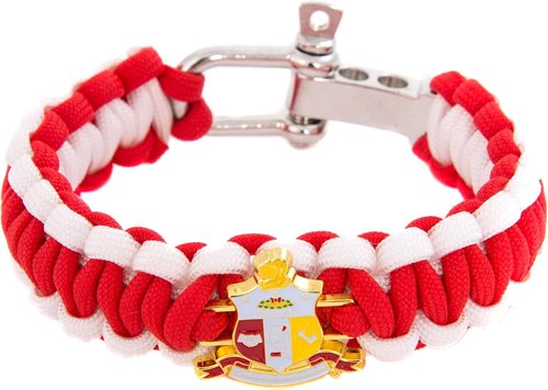 Desert Cactus Kappa Alpha Psi Crest Paracord Bracelet - Adjustable Size NUPE