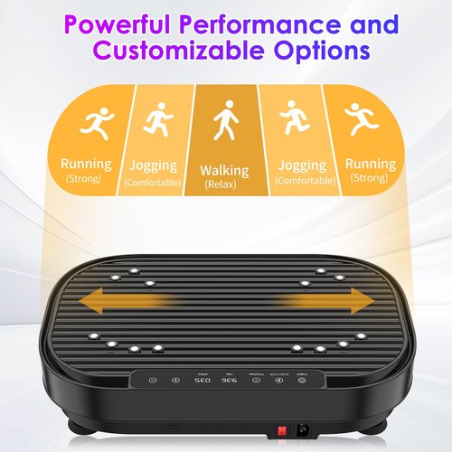 SEACOT Whole Body Vibration Plate Exercise Machine for Rapid Fat Burning, Muscle Toning & Lymphatic Drainage – Ideal Women’s Workout Equipment for Weight Loss & Home Fitness