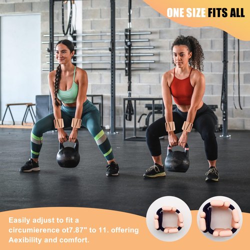 Wrist Ankle Weights for Women Men, Adjustable Silicone Pilates Weighted Bracelet Set of 2 (1lb Each), Wearable Arm & Leg Weights for Home Gym Workout, Yoga, Pilates, Barre,Strength Training