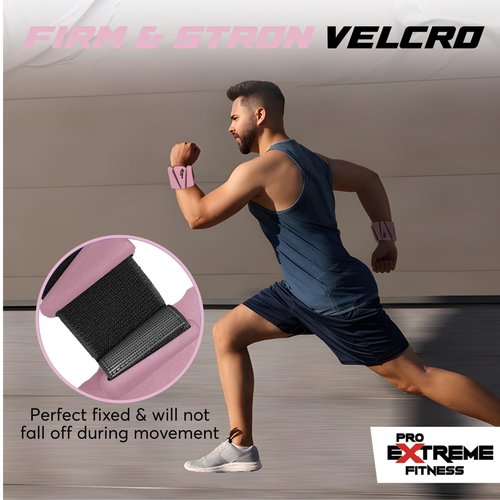 Wrist Ankle Weights Adjustable Training Intensity for Strength Training Walking Running Yoga Pilates Jogging for Women Men Set of 2