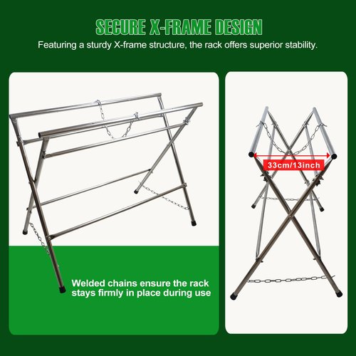 Smarkey Deer Game Hunting Hoist Processing Rack Stand, Skinning Station Equipment Hide Tools for Hog Goat Sheep Boar Animal Field Dressing Cleaning Butchering