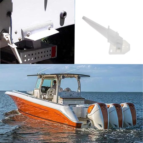 OZXNO 1set Boat Speedometer Pitot Kit Boat Universal Speedometer Kick-up Pilot Tube 80 MPH Boat Speedometer Pickup